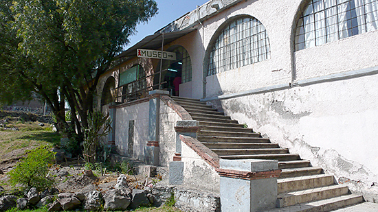 Entrance to Museo Comunitario del Valle de Xico